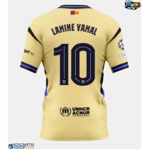 Moški Nogometni dresi Barcelona Lamine Yamal #10 Gostujoči 2025-26 Kratek Rokav